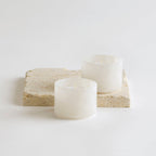 Santo Alabaster Footed Bowls - Set of 2 - Shop_namePowered by People