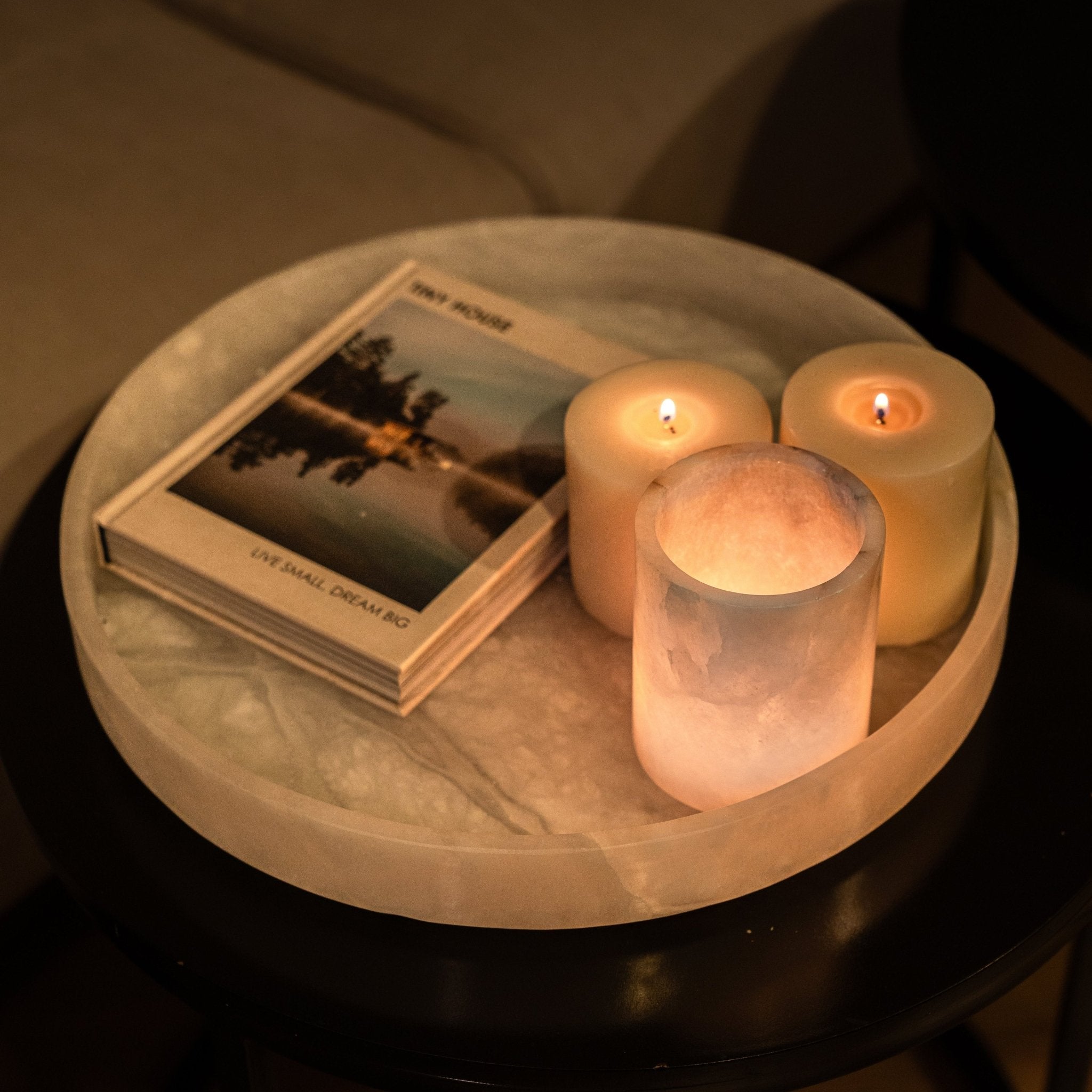 Santo Alabaster Large Tray - Shop_namePowered by People