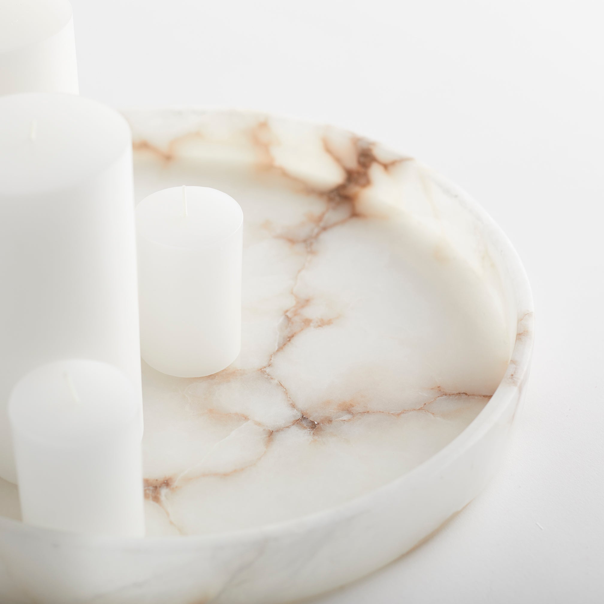 Santo Alabaster Large Tray - Shop_namePowered by People