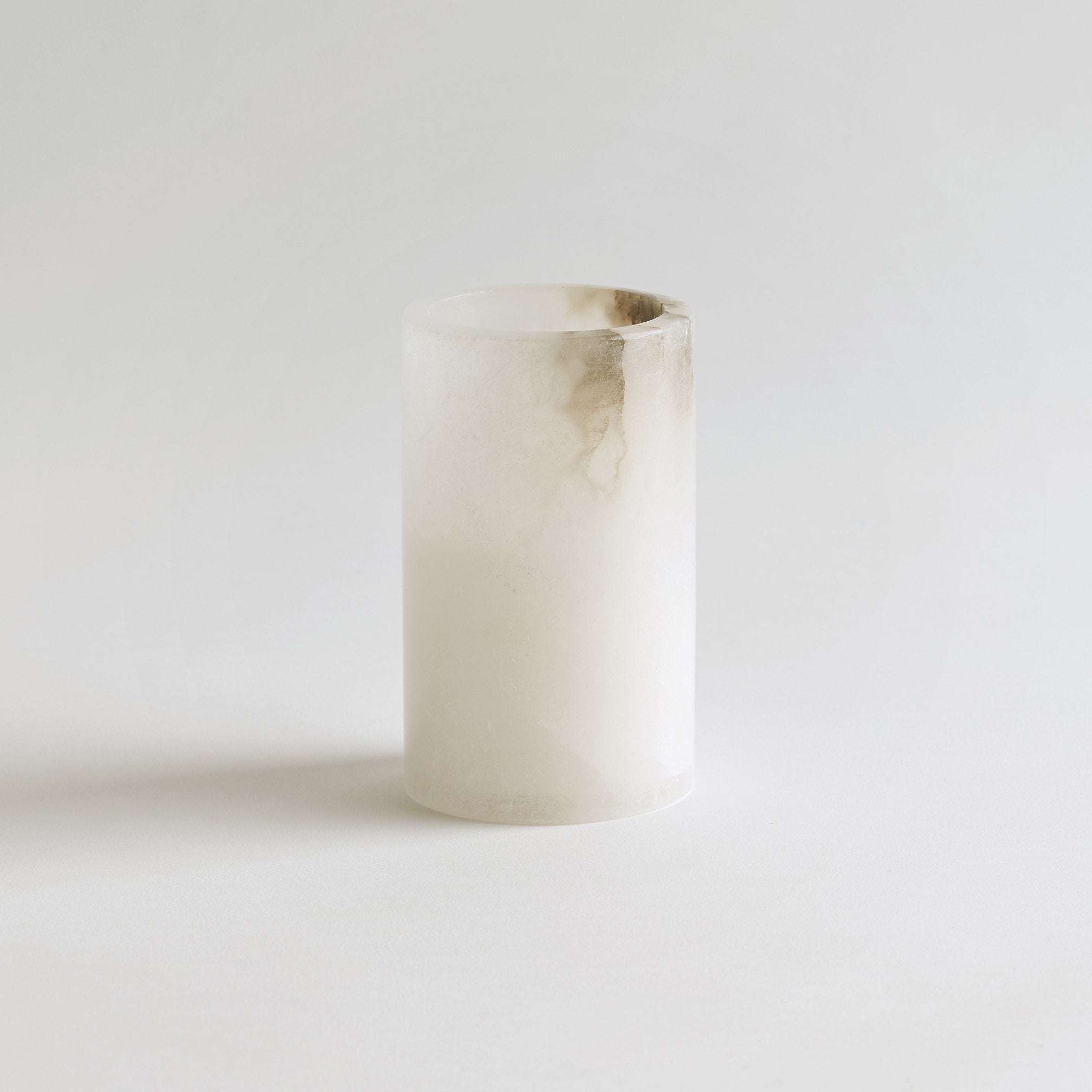 Santo Alabaster Tall Votive - Shop_namePowered by People
