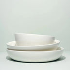 Shallow Serving Bowl - White - Shop_nameFors Studio