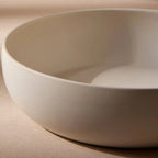Shallow Stoneware Serving Bowl 60 oz - dwellandremainGHARYAN Stoneware & More North America