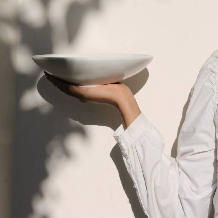Shibumi Ripple Serve Bowl - dwellandremainOsmos Studio