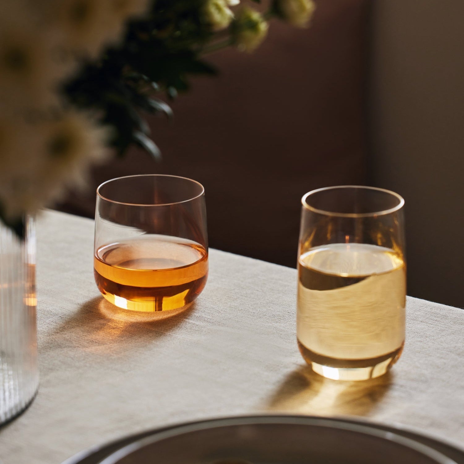 Short Cremini Tumbler - set of 4 - dwellandremainFleck