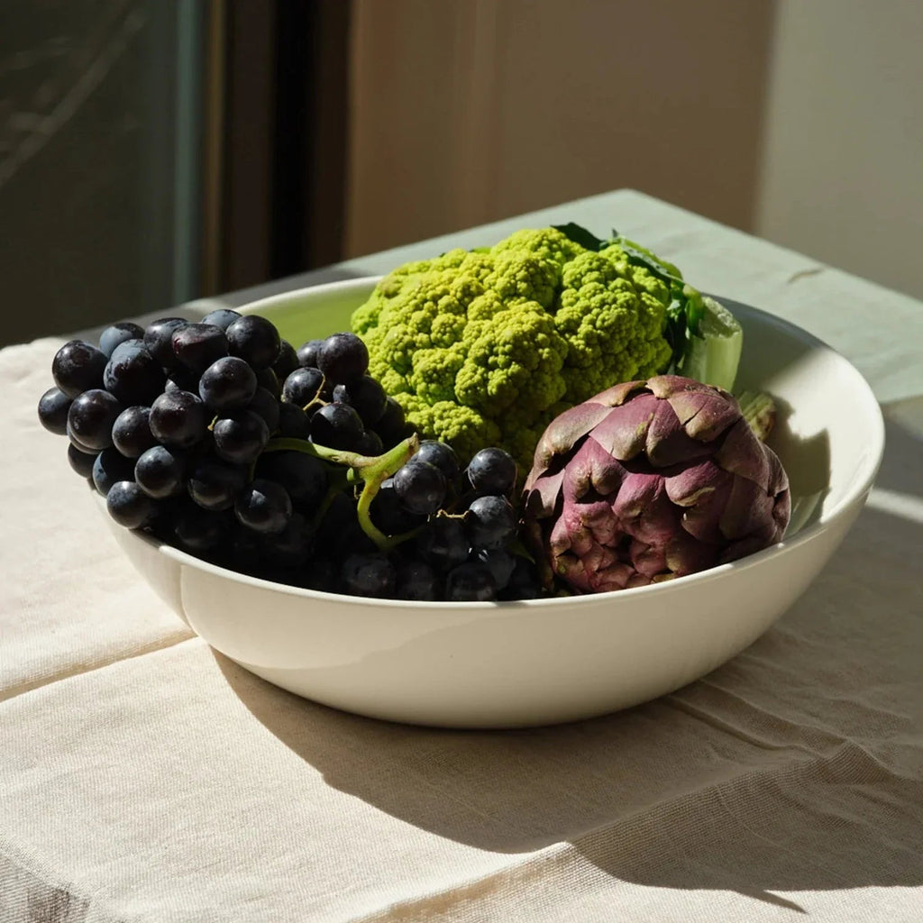 Slanted Serving Bowl - White - Shop_nameFors Studio