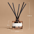 Spa Day Tinted Glass Jar Reed Diffuser - Shop_nameSweet Water Decor