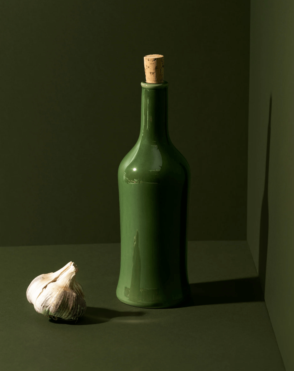Stoneware Olive Oil Dispenser - Brutto 21 oz - dwellandremainGHARYAN Stoneware & More North America