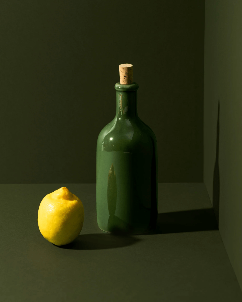 Stoneware Olive Oil Dispenser - Jazz 21 oz - dwellandremainPowered by People