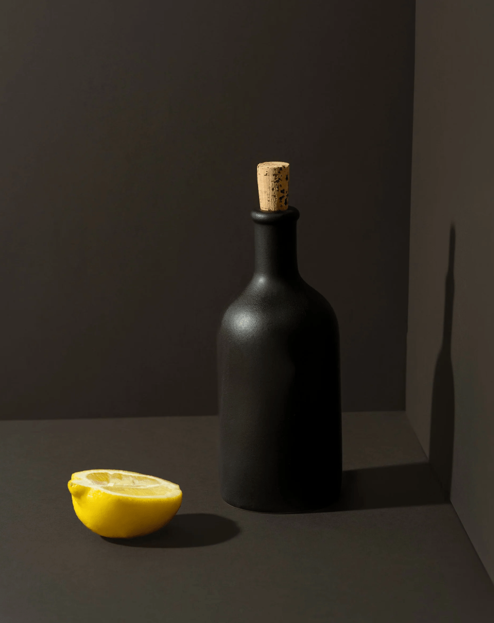Stoneware Olive Oil Dispenser - Jazz 21 oz - dwellandremainPowered by People