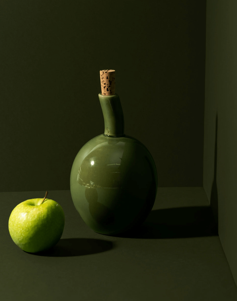 Stoneware Olive Oil Dispenser - Zitouna 34 oz - dwellandremainGHARYAN Stoneware & More North America