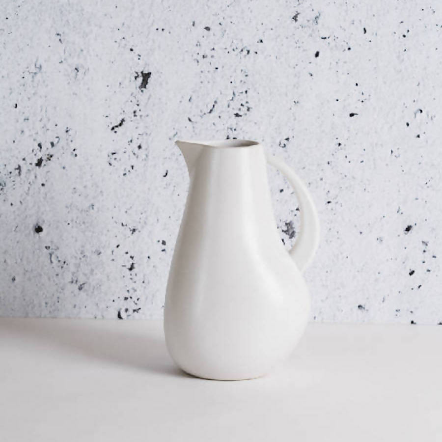 Stoneware Pitcher | Kuduo 64 Oz - dwellandremainGHARYAN Stoneware & More North America