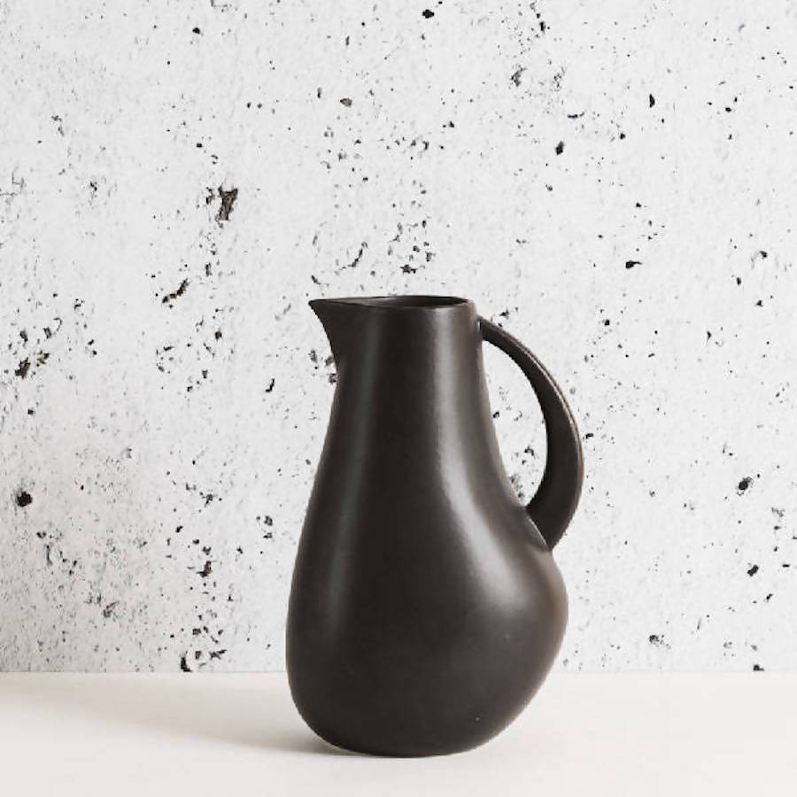 Stoneware Pitcher | Kuduo 64 Oz - dwellandremainGHARYAN Stoneware & More North America