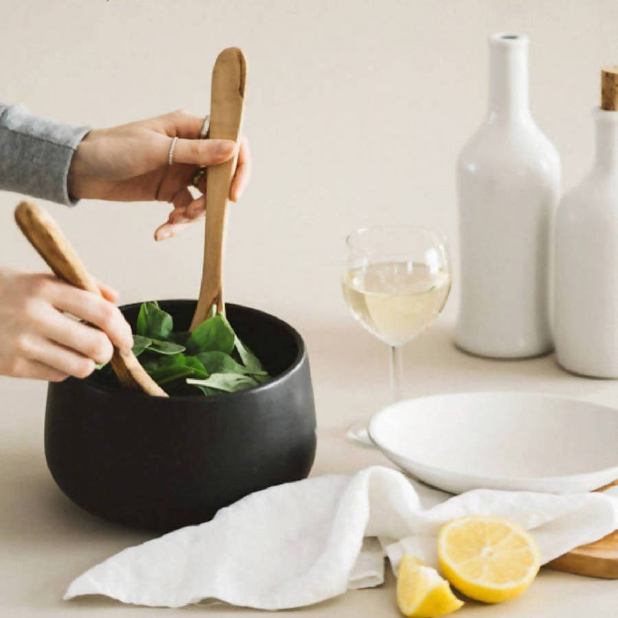 Stoneware Serving Bowl | Ewa 68 Oz - dwellandremainGHARYAN Stoneware & More North America